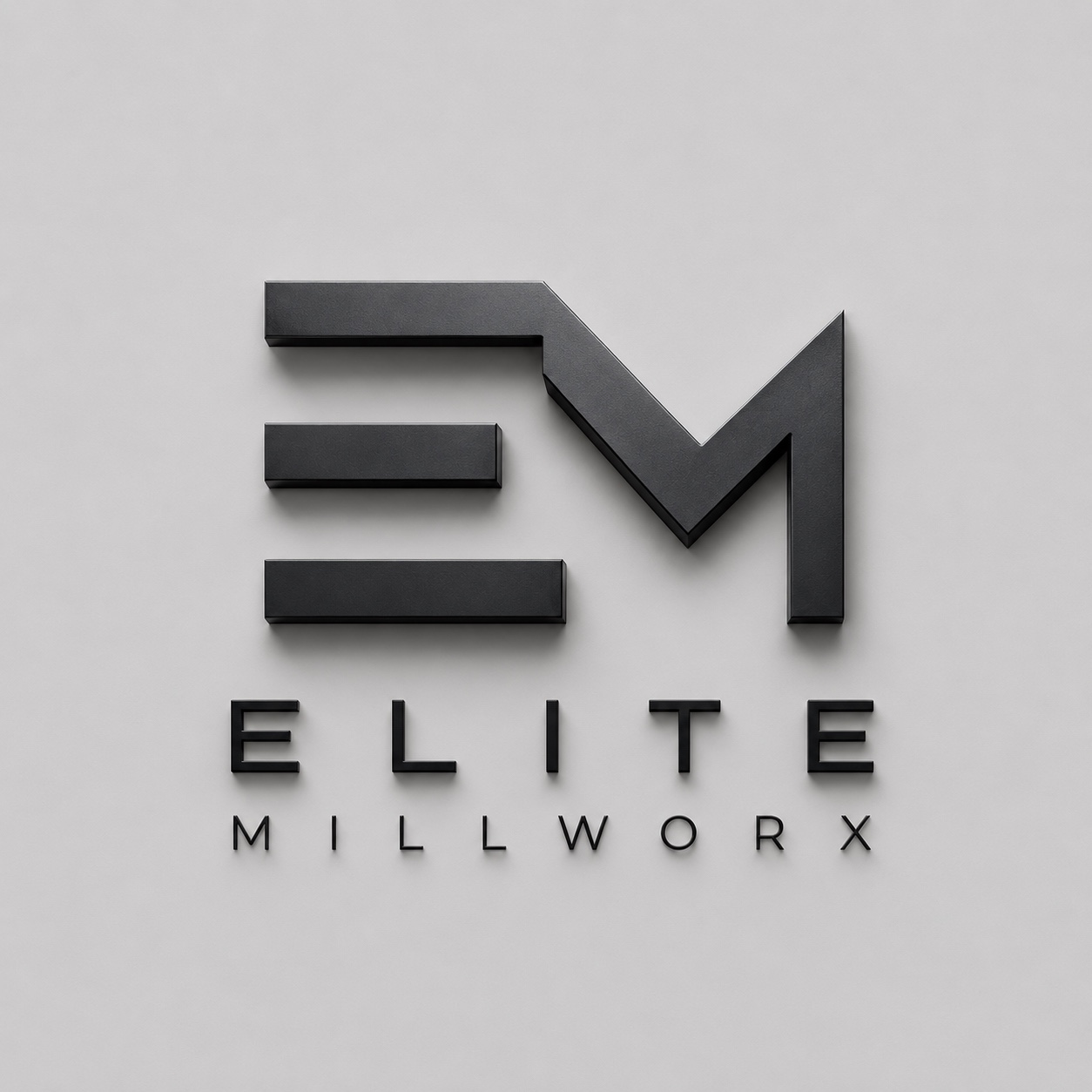 Elite Millworx EM logo
